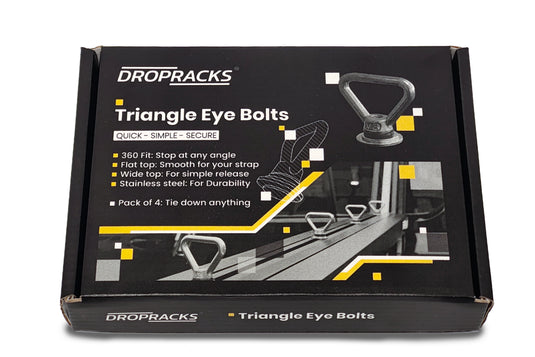 Triangular Eye Bolts - Pack of 4